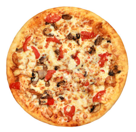 Пицца Баффало с Соусом Том Ям