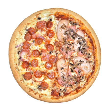 Пицца Чикен-Чоризо (два вкуса)