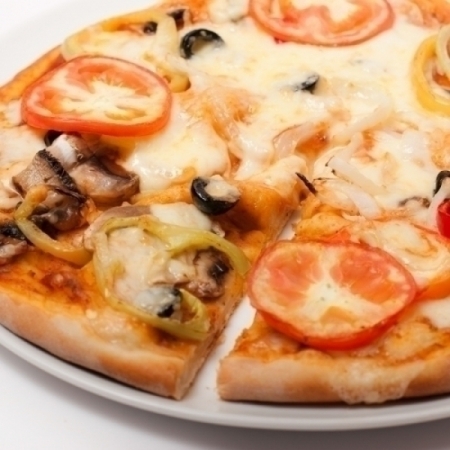Пицца Вегетарианская На Натуральном Томатном Соусе