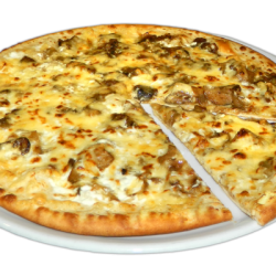 Пицца С Белыми Грибами