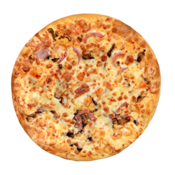 Пицца С креветками и соусом Том Ям